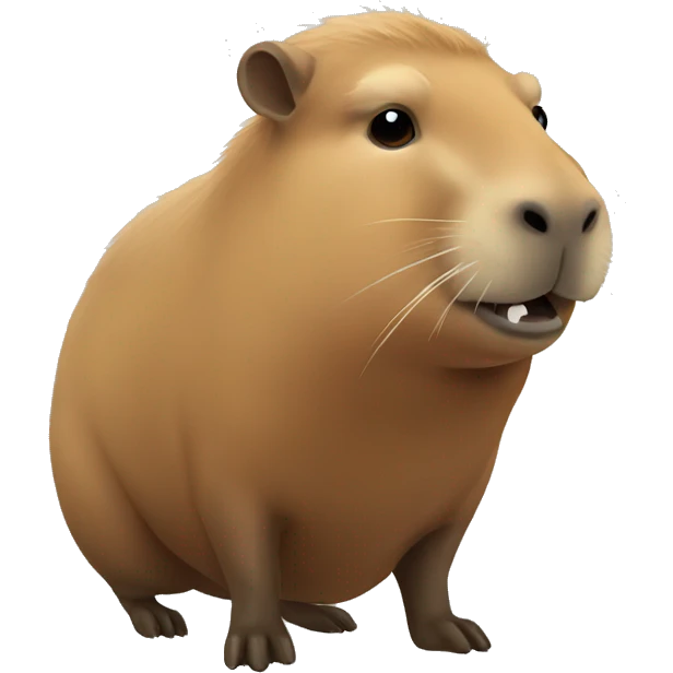 Capybara emoji
