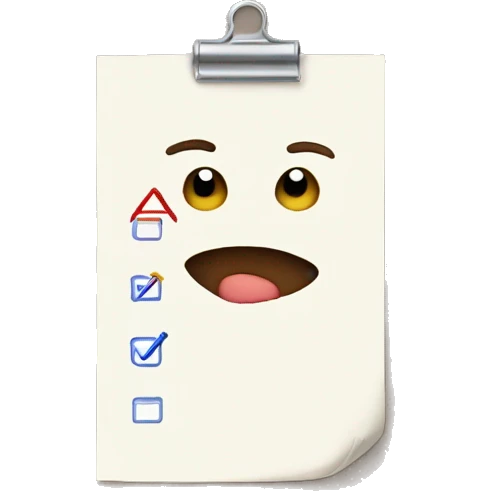 to do list emoji