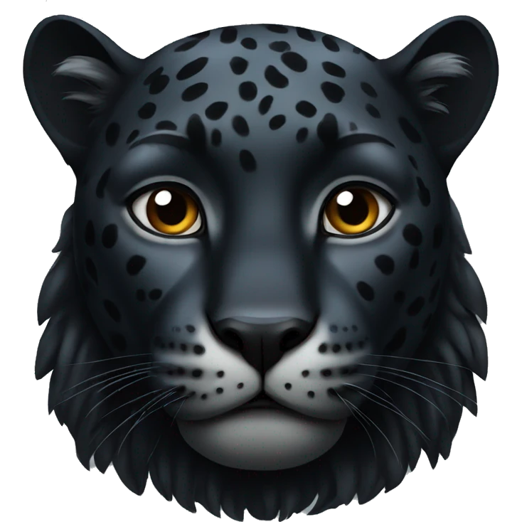 Black jaguar emoji