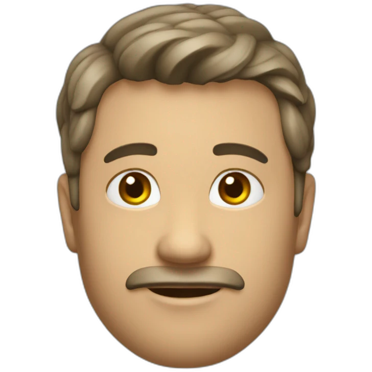 волк улыбается emoji