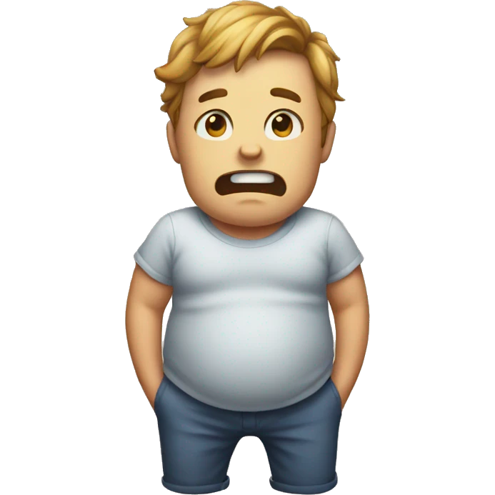 belly hurt emoji