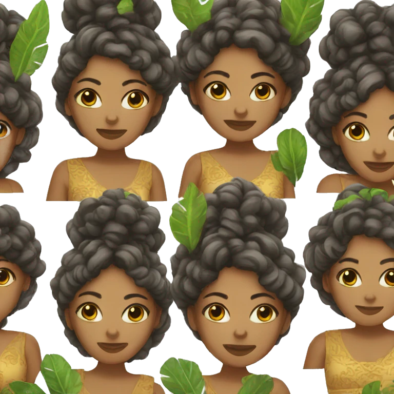 afromexican woman emoji