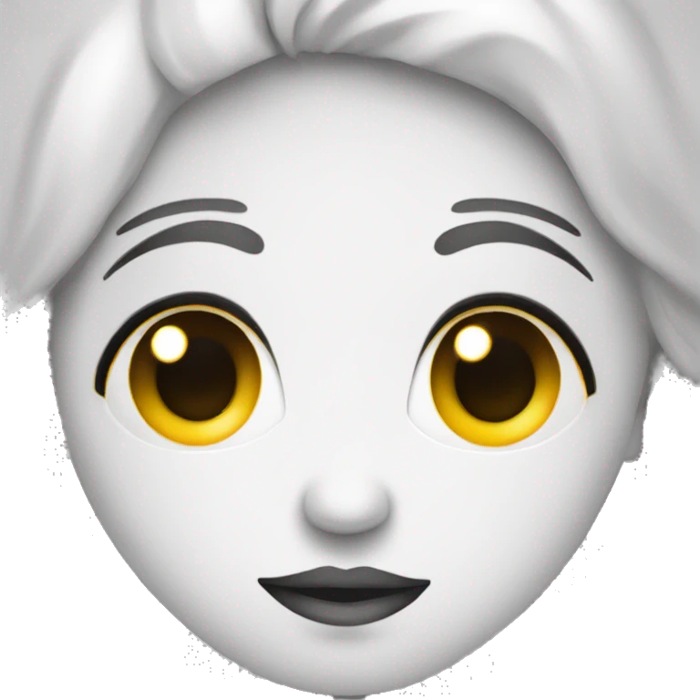 visage avec des arrières penssées emoji