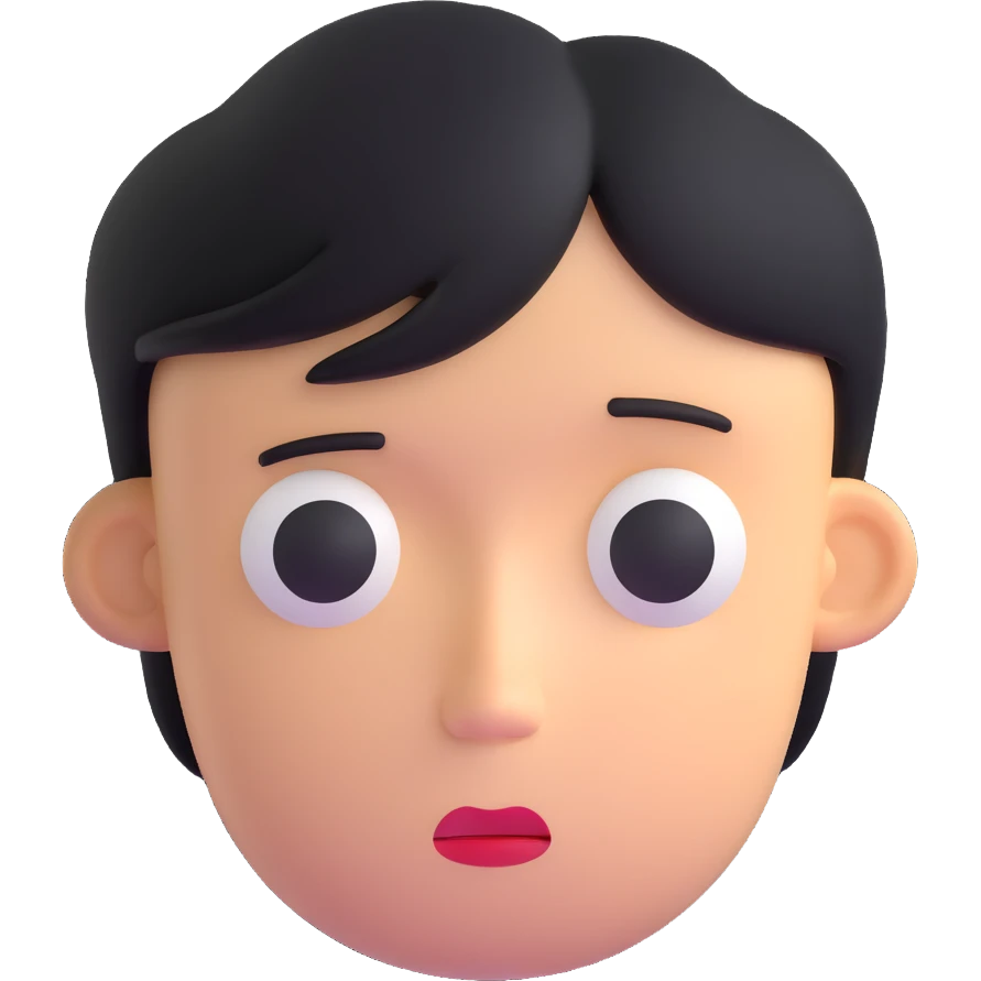 sad face emoji