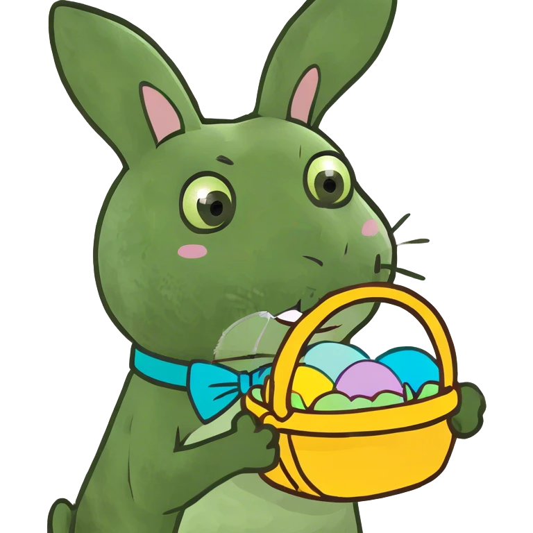 Easter bunny emoji