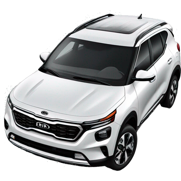 2021 KIA Seltos White emoji