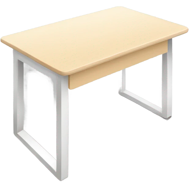 minimalist-clean-work-desk-with-white-wood-colorway-front-view emoji