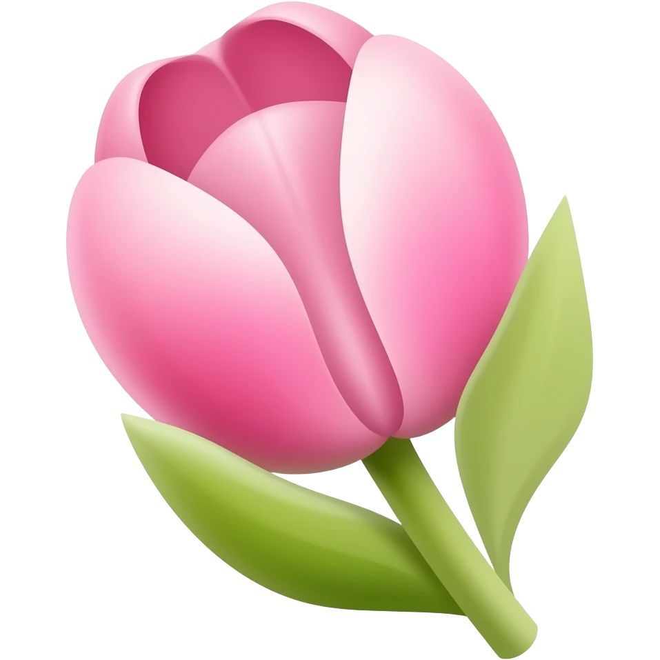 CREA UN EMOJI DE TULIPAN emoji