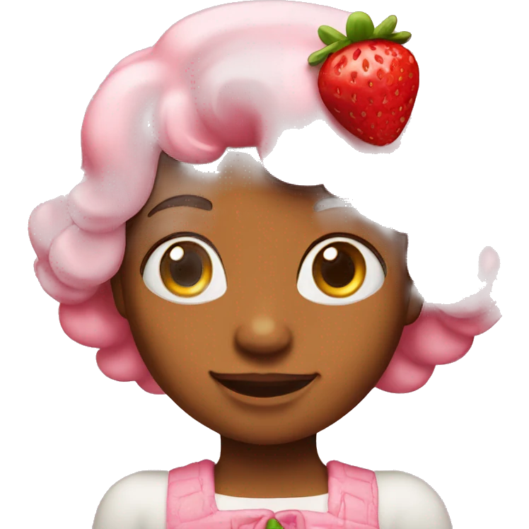 strawberry shortcake emoji