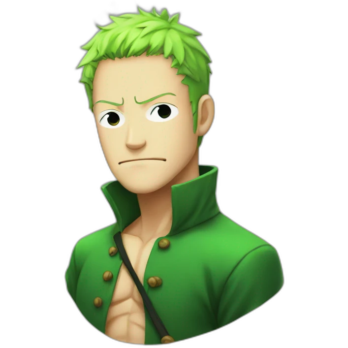Zoro Green sleep emoji