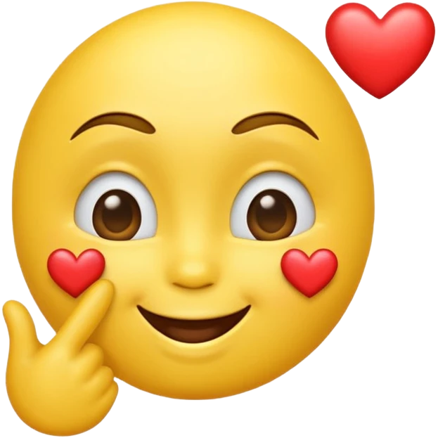 Flying kiss emoji  emoji
