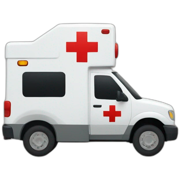 ambulance spanish  red cross emoji