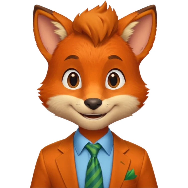 Nick Wilde from the Zootopia Disney movie emoji