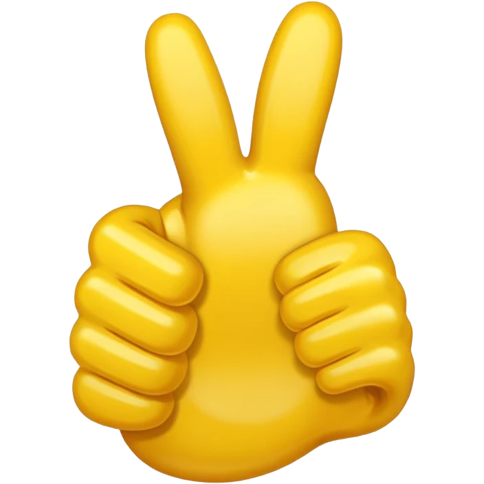 thumbs up emoji, positive and bold emoji