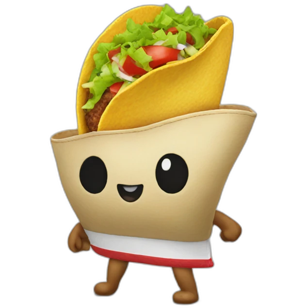 Rockets clutch with a taco emoji