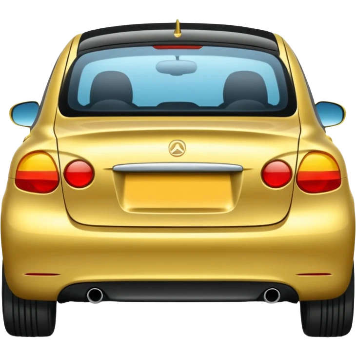 mach mir ein auto von hinten emoji