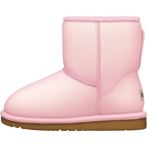 light pink uggs emoji