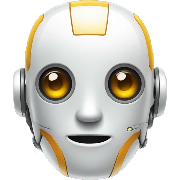 cute robot face. Similar to this 🤖 emoji