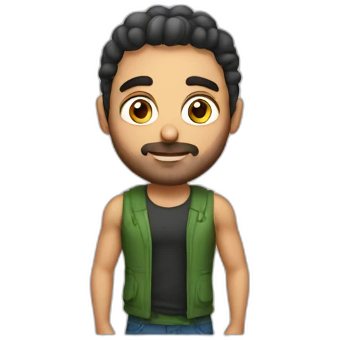 greek vegan guy emoji