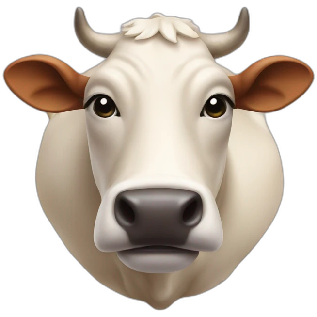 tofu-cow emoji
