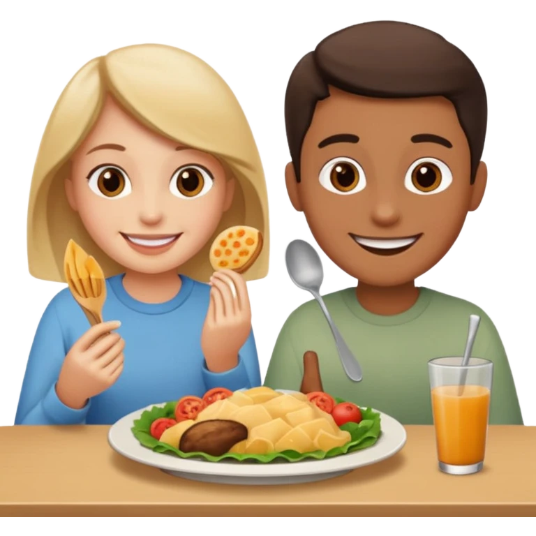 i want two person nicke eatche athore emoji