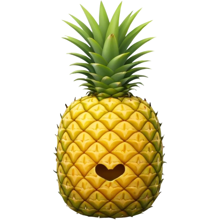 cut pineapple emoji