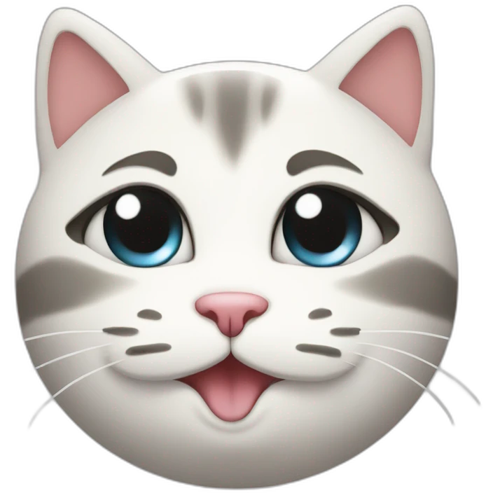 Smiley cat face emoji