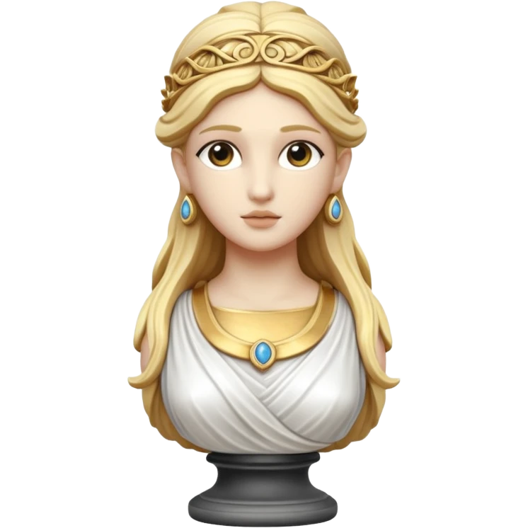 greek goddess sculpture emoji