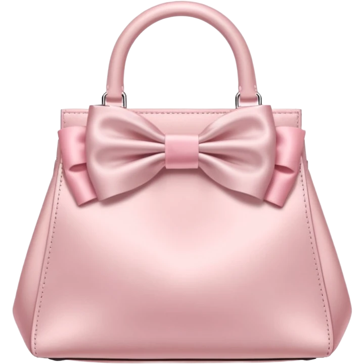 Light Pink Bag With Bow emoji