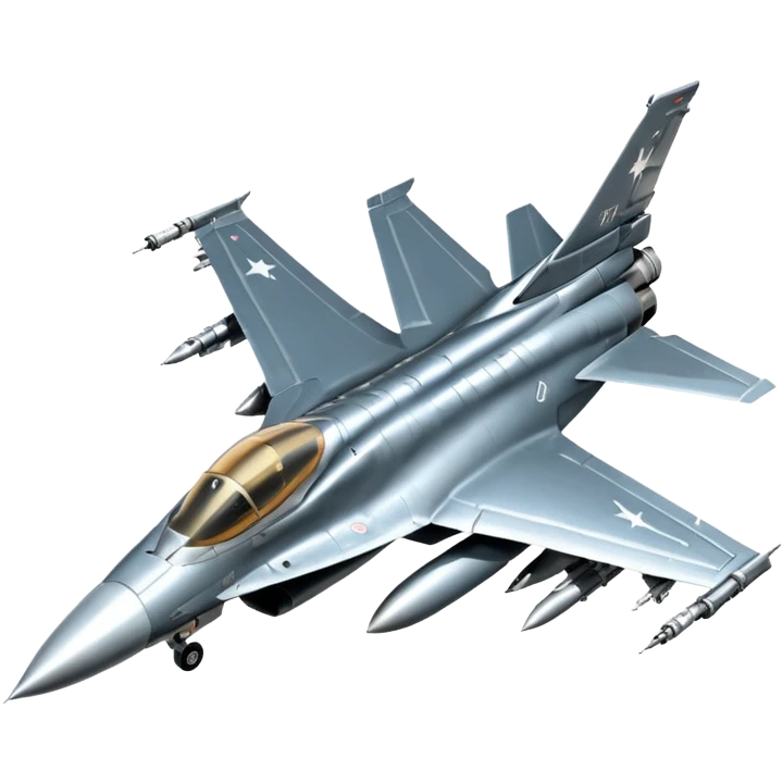 F-16 Model bir Jet emoji