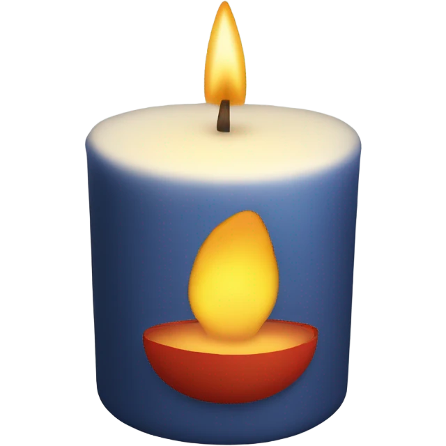 Container candle  emoji