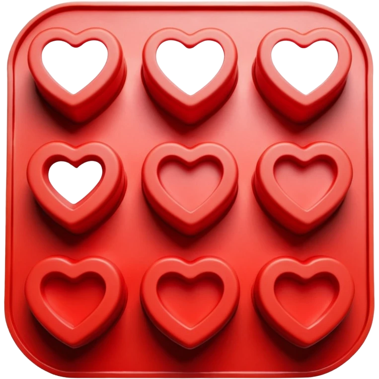 Silicone cake mold emoji