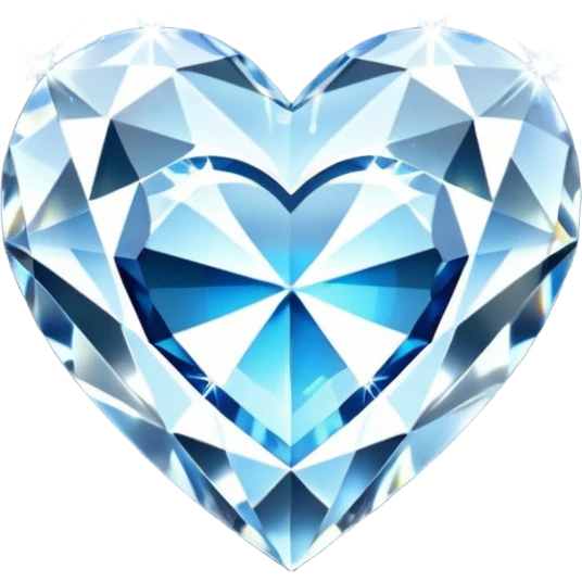 Diamond heart emoji