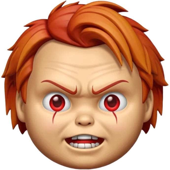 Un emojin de chuky emoji
