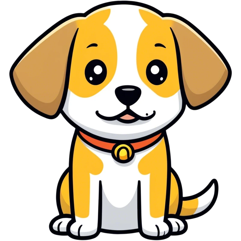 A dog doing a side eye  emoji