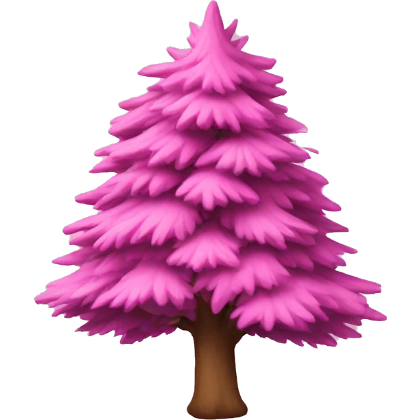 Pink pine emoji