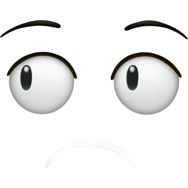 sad face with tears from the bottom of the eyes to the chin emoji