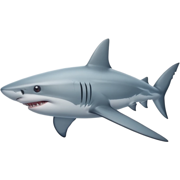 shark swimming emoji