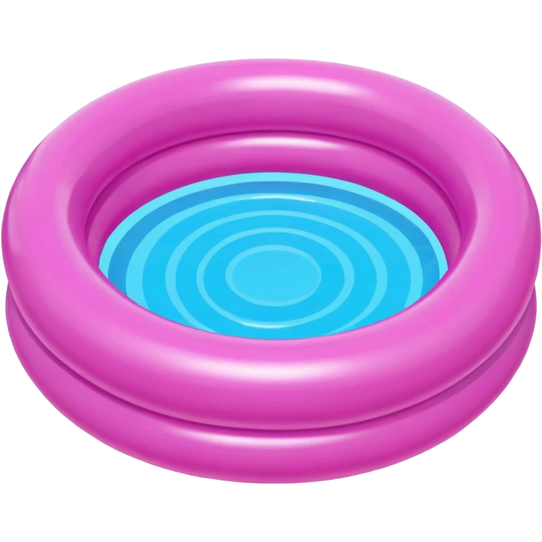 pink inflatable pool emoji