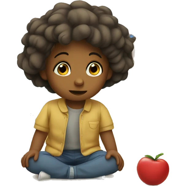 nursery school and sad child emoji