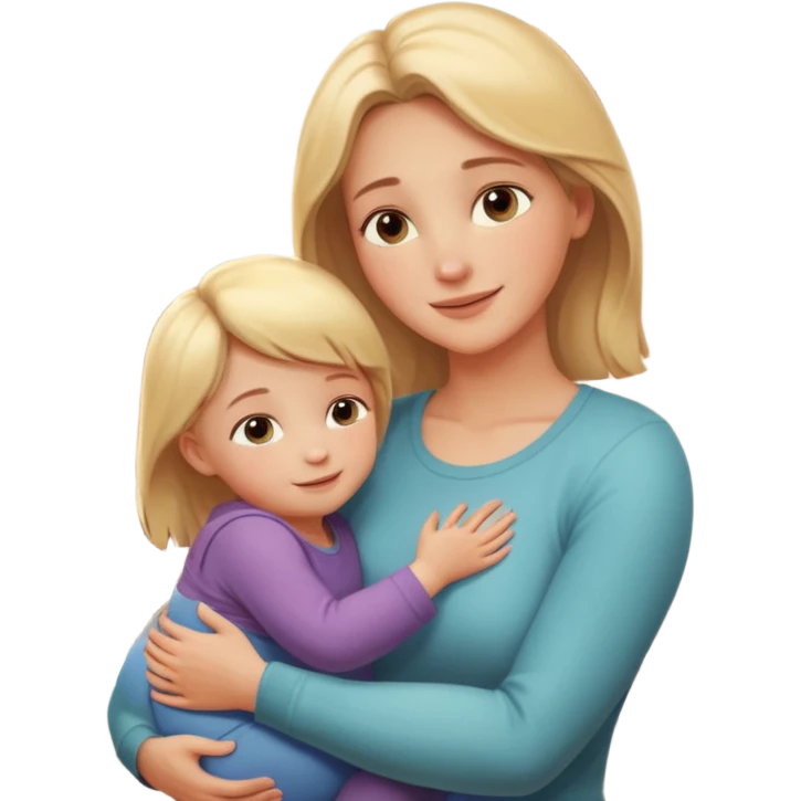 A loving mother holding her young child in her arms, warm natural light coming through a window, soft smile, emotional connection, candid moment, realistic photography, shallow depth of field, high resolution, warm tones
 emoji