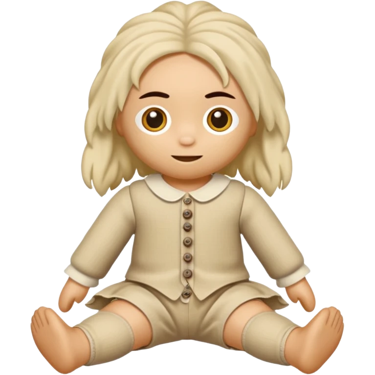 Toy ragdoll  emoji