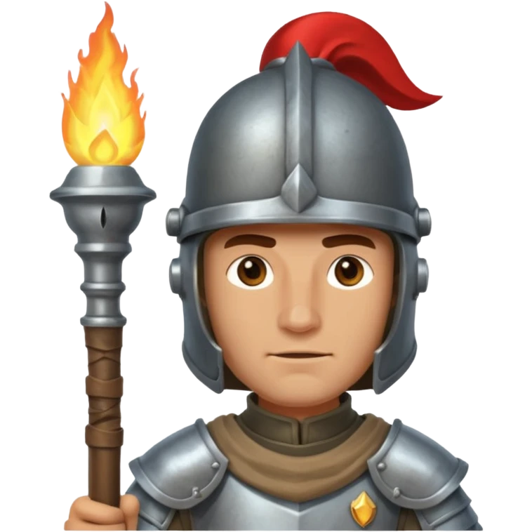Castle Torch Guard emoji