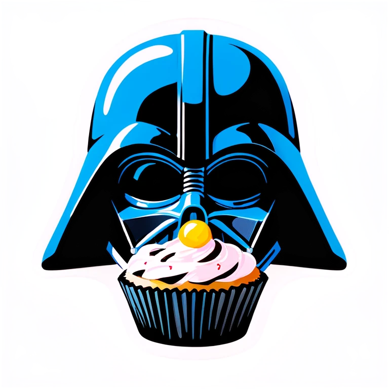Darth Vader birthday party emoji