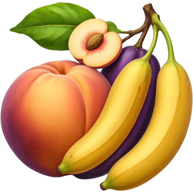🍑🍌🍆💩 emoji