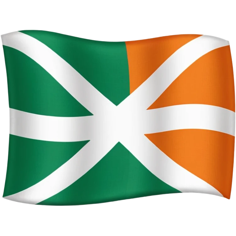 Northern Ireland flag waving emoji