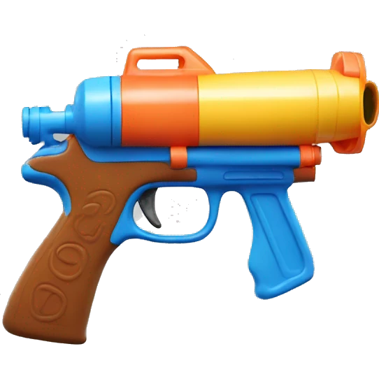 Shooting watergun  emoji