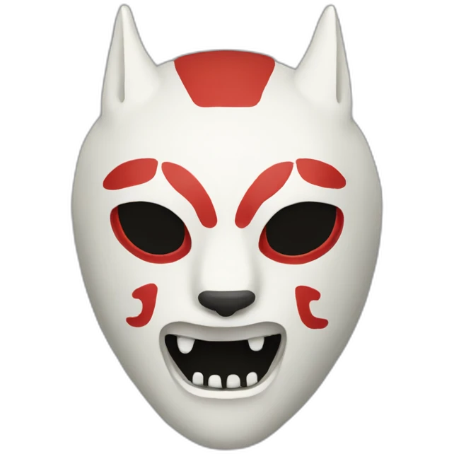 Mononoke mask emoji