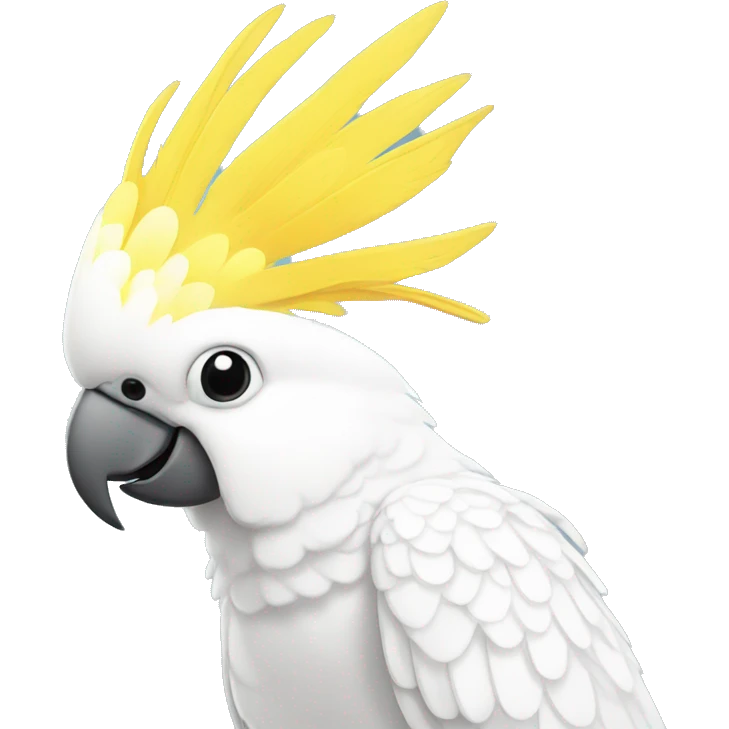 a cockatoo emoji