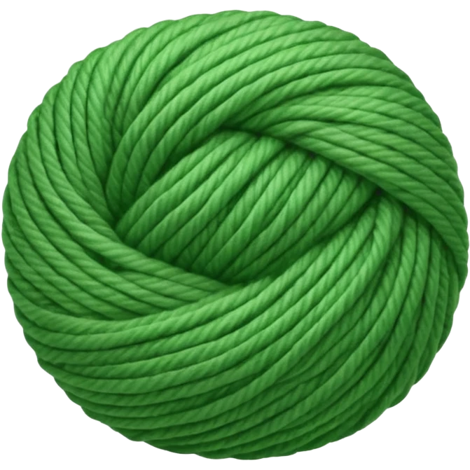 green ball of yarn emoji